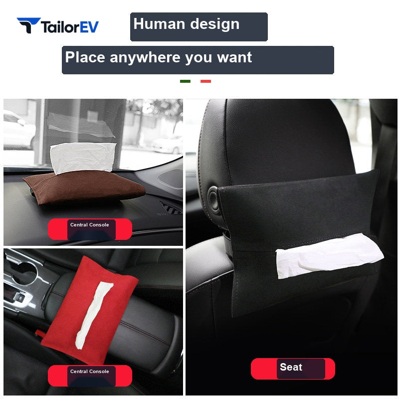Hidden Hanging Tissue Holder for Tesla main image 5 — photo 6