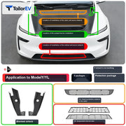 Tesla Removable Front Grille Insect Screen sku image 1