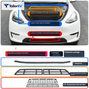 Tesla Removable Front Grille Insect Screen sku image 4