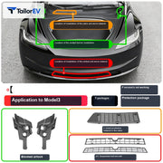Tesla Removable Front Grille Insect Screen sku image 10