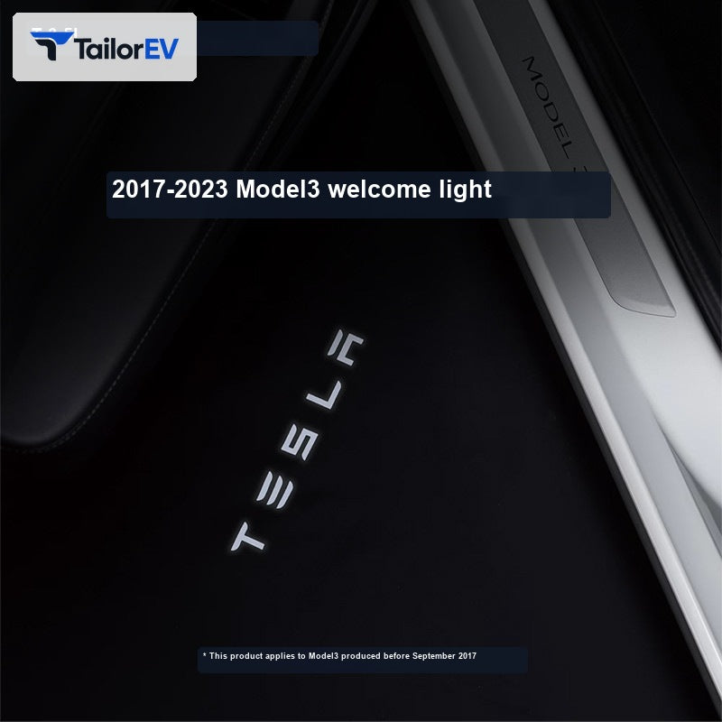 Tesla LED Door Welcome Puddle Lights sku image 1 — photo 7