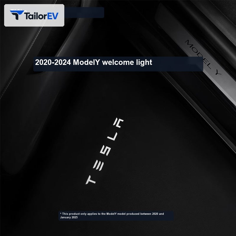 Tesla LED Door Welcome Puddle Lights sku image 2 — photo 8