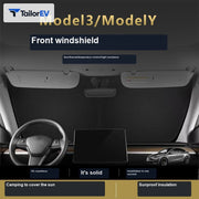 Tesla Model Y Privacy Camping Sunshade Set main image 3