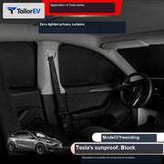 Tesla Model Y Privacy Camping Sunshade Set main image 5