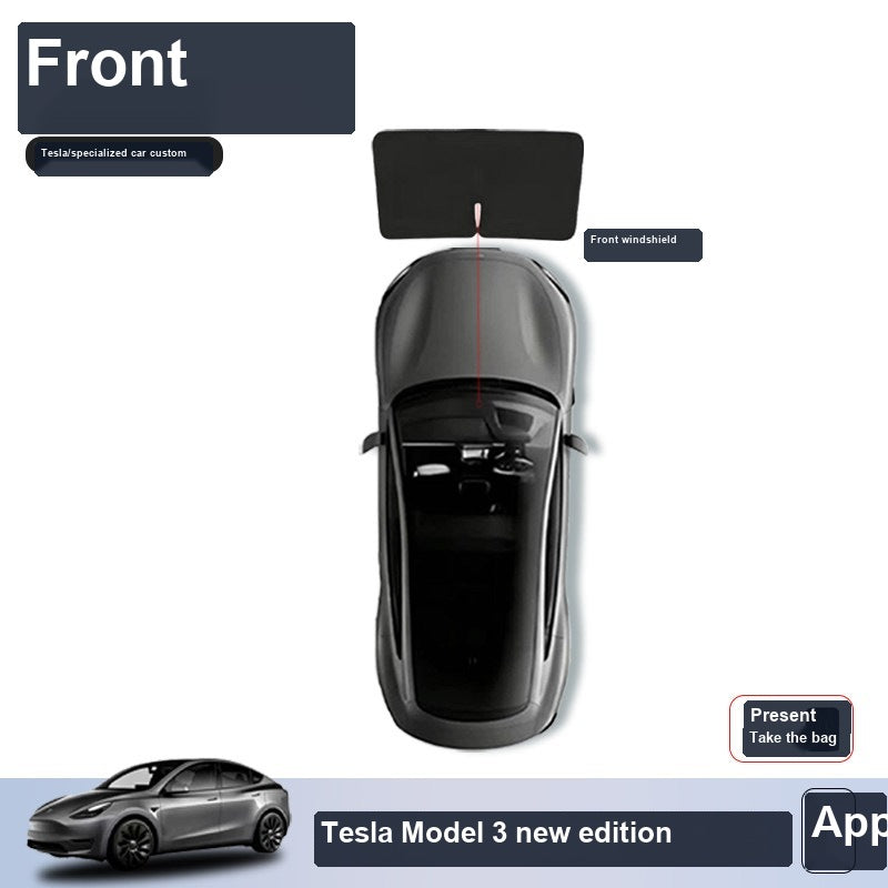 Tesla Model Y Privacy Camping Sunshade Set sku image 27 — photo 32