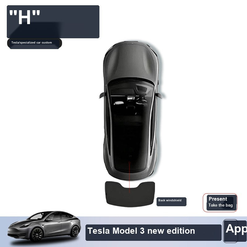 Tesla Model Y Privacy Camping Sunshade Set sku image 30 — photo 35