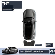 Tesla Model Y Privacy Camping Sunshade Set sku image 30