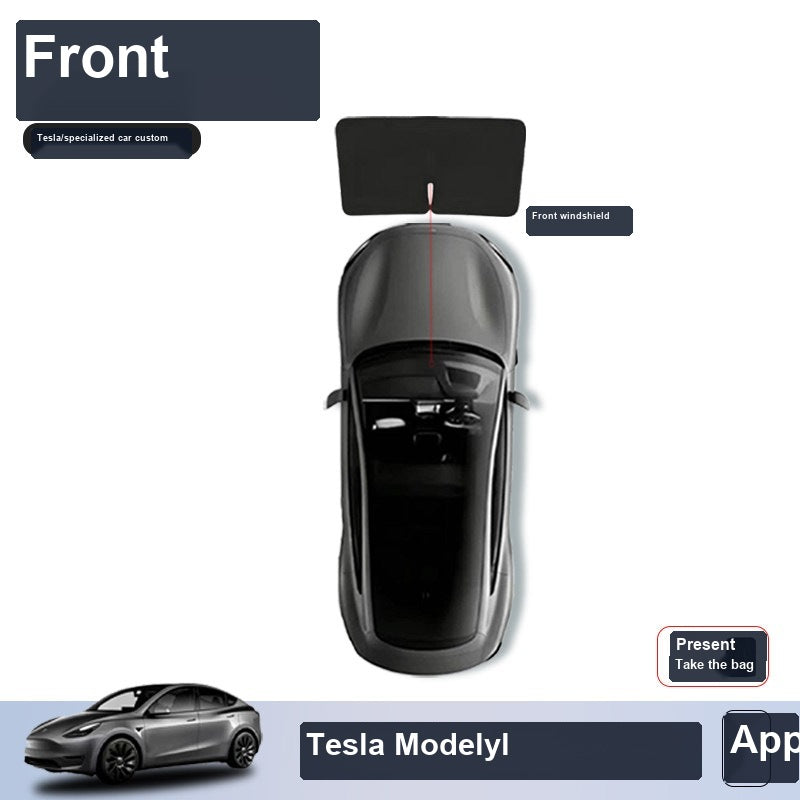 Tesla Model Y Privacy Camping Sunshade Set sku image 48 — photo 53
