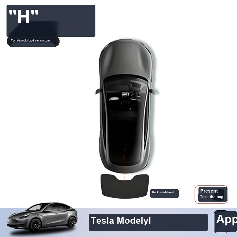 Tesla Model Y Privacy Camping Sunshade Set sku image 52 — photo 57