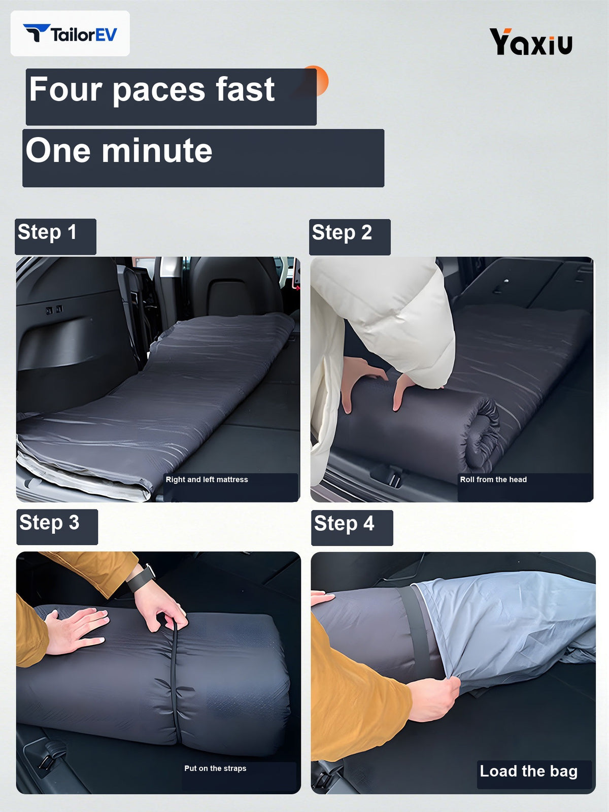 Tesla Model Y Leveling Self-Inflating Mattress main image 5 — photo 6