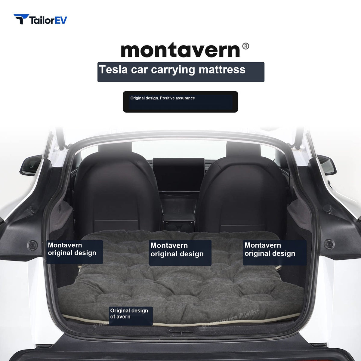 Tesla Model 3 & Model Y Fitted Camping Mattress main image 2 — photo 2
