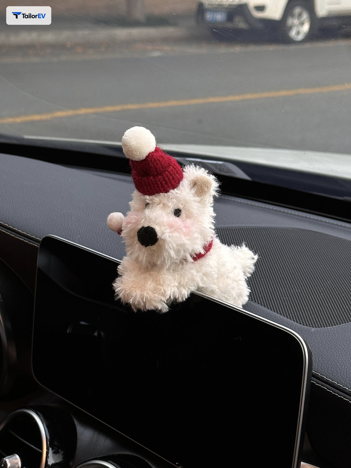 Westie Screen-Mounted Car Ornament main image 1 — photo 2