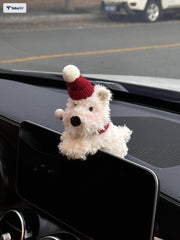 Westie Screen-Mounted Car Ornament main image 1