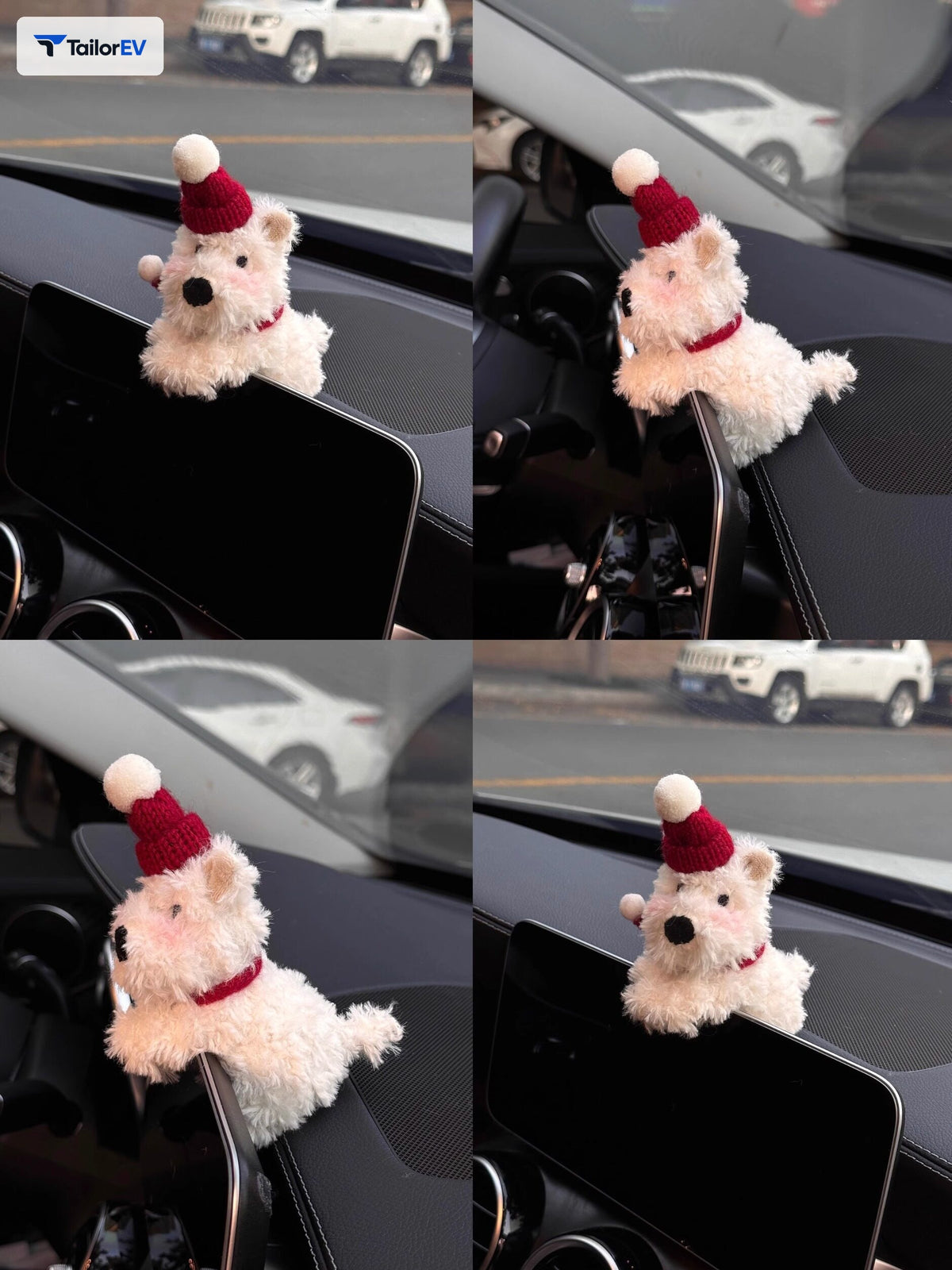 Westie Screen-Mounted Car Ornament main image 2 — photo 3