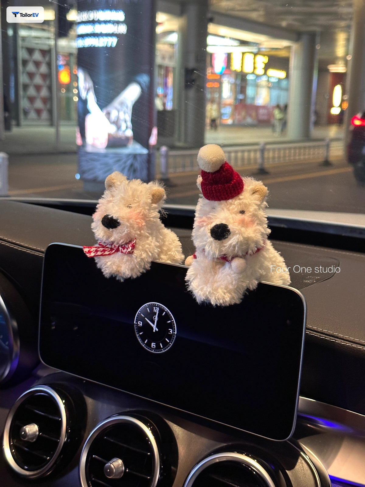 Westie Screen-Mounted Car Ornament main image 3 — photo 4