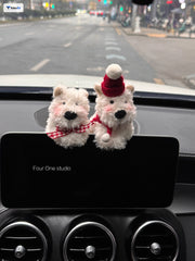Westie Screen-Mounted Car Ornament main image 4