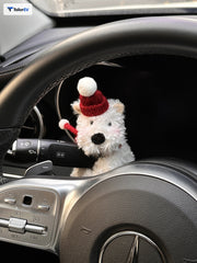 Westie Screen-Mounted Car Ornament sku image 4