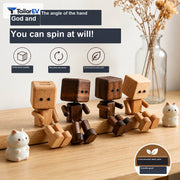 Swinging Wooden Car Diffuser Ornament main image 2