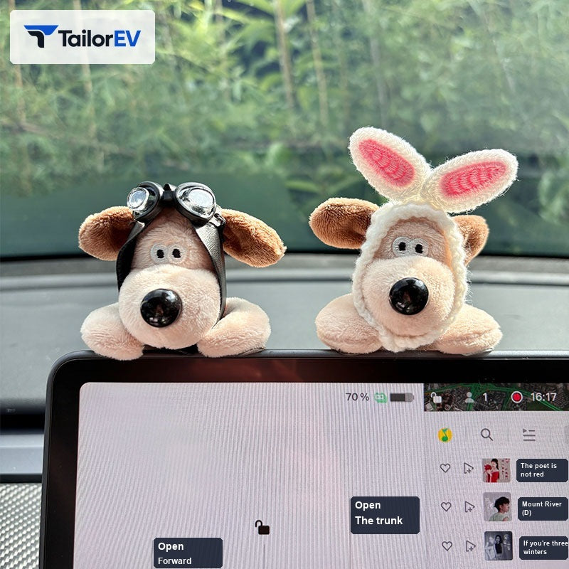Minimalist Dog Dashboard Ornament main image 1 — photo 1