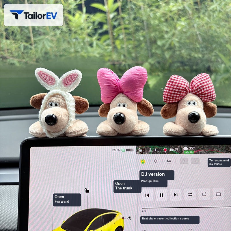 Minimalist Dog Dashboard Ornament main image 3 — photo 3