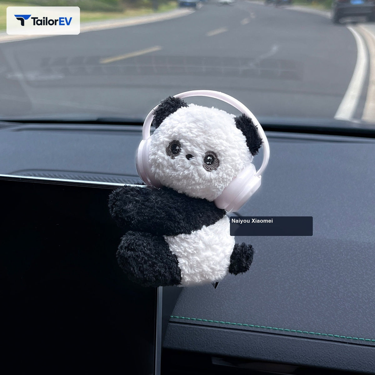 Clip-On Car Screen Plush Ornament main image 2 — photo 3