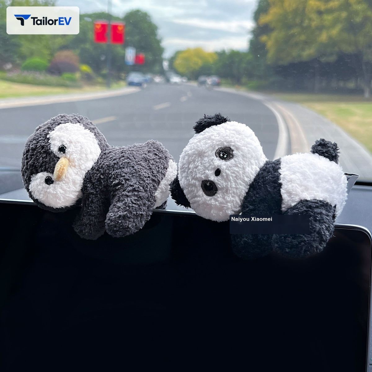 Clip-On Car Screen Plush Ornament main image 5 — photo 6