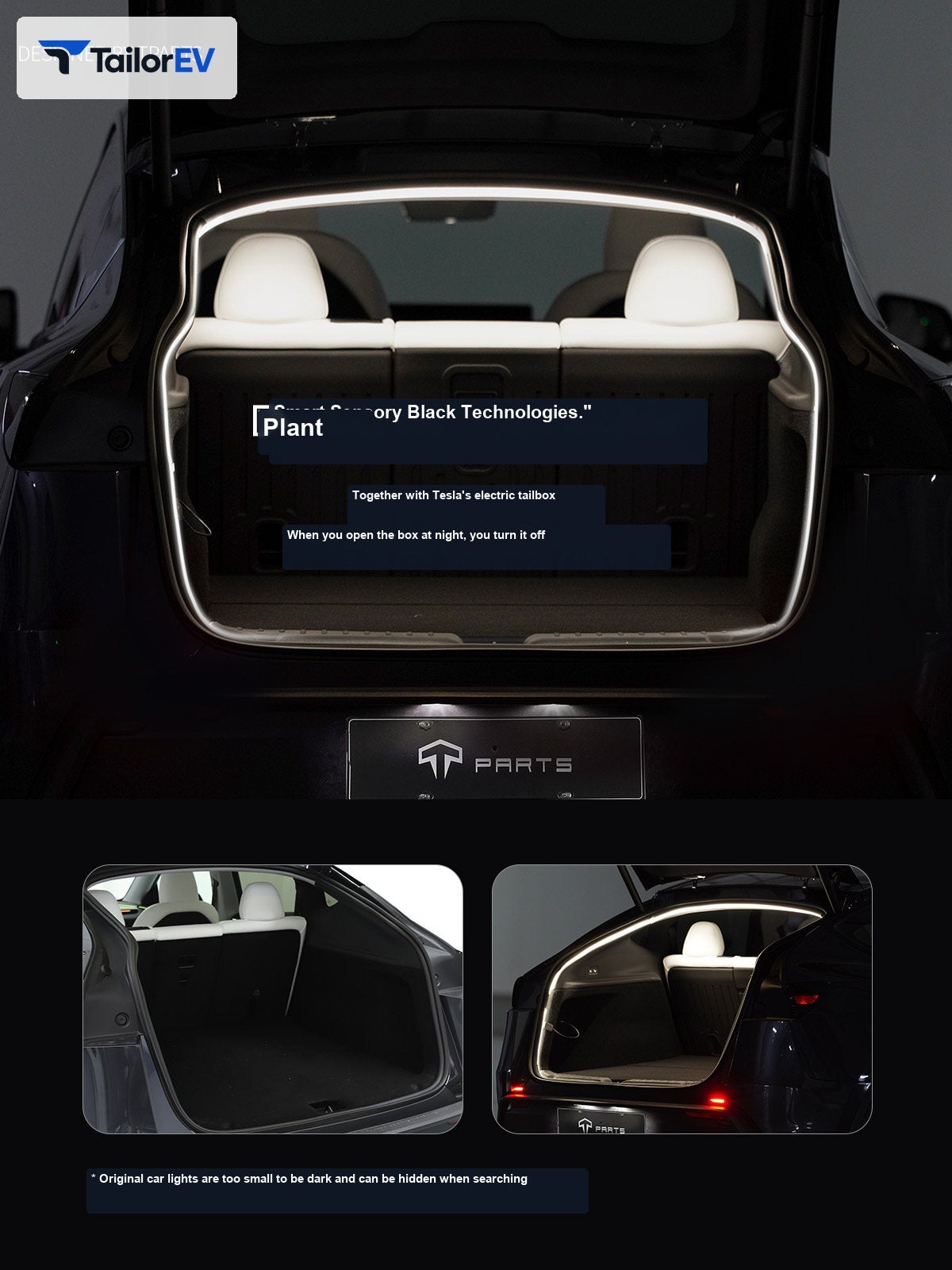 Tesla Frunk & Trunk Dual-Color Ambient Light Strips main image 2 — photo 3