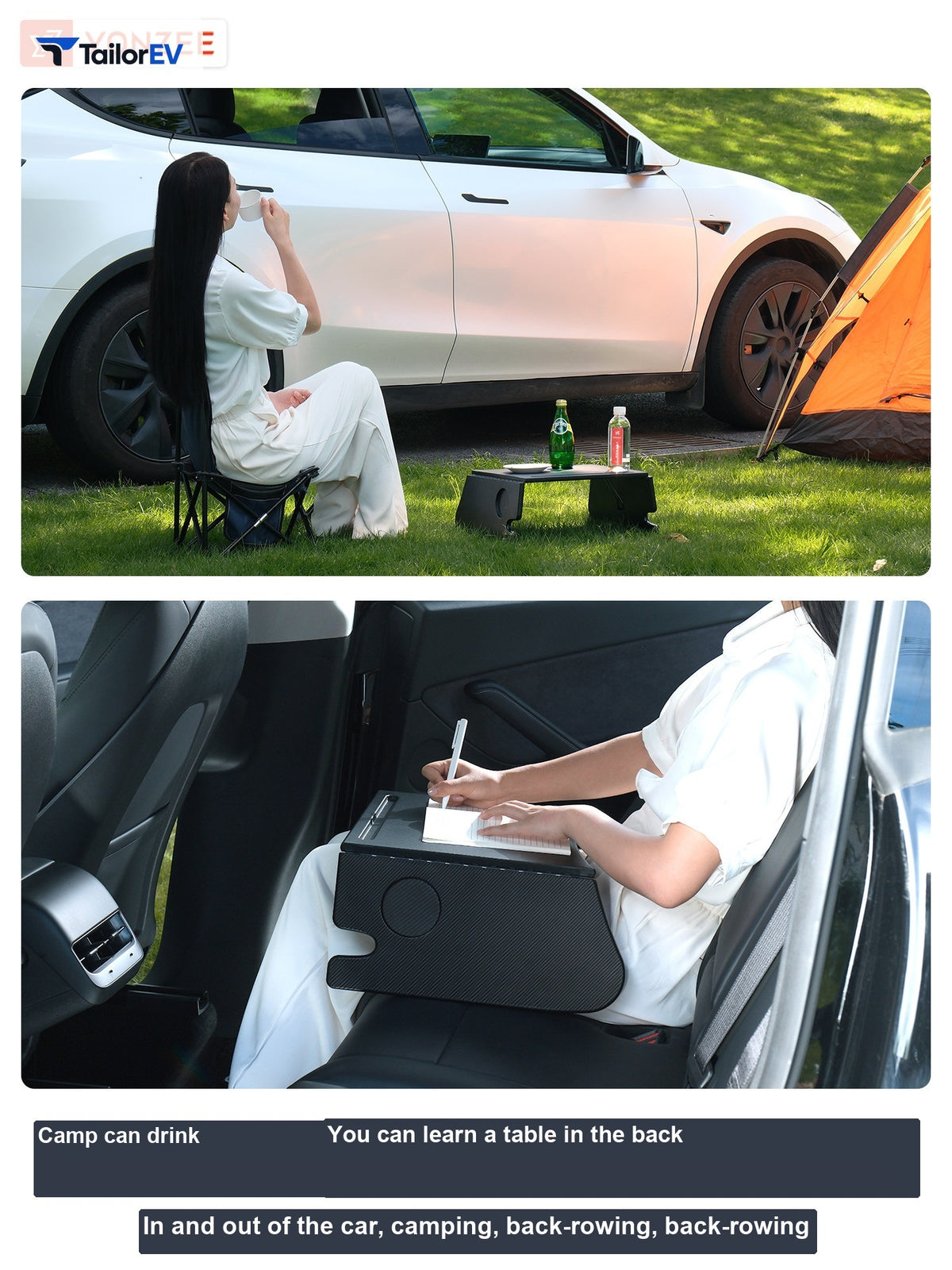 Tesla Folding Passenger & Rear Seat Tray Table main image 5 — photo 6