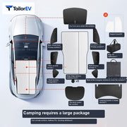 Tesla Folding Passenger & Rear Seat Tray Table sku image 1