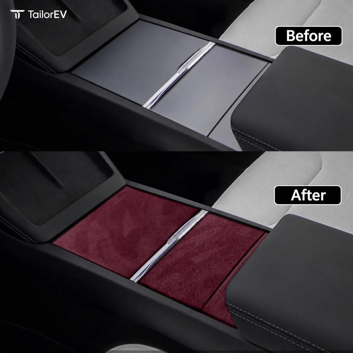 Tesla Suede Interior Protection & Trim Kits — photo 4