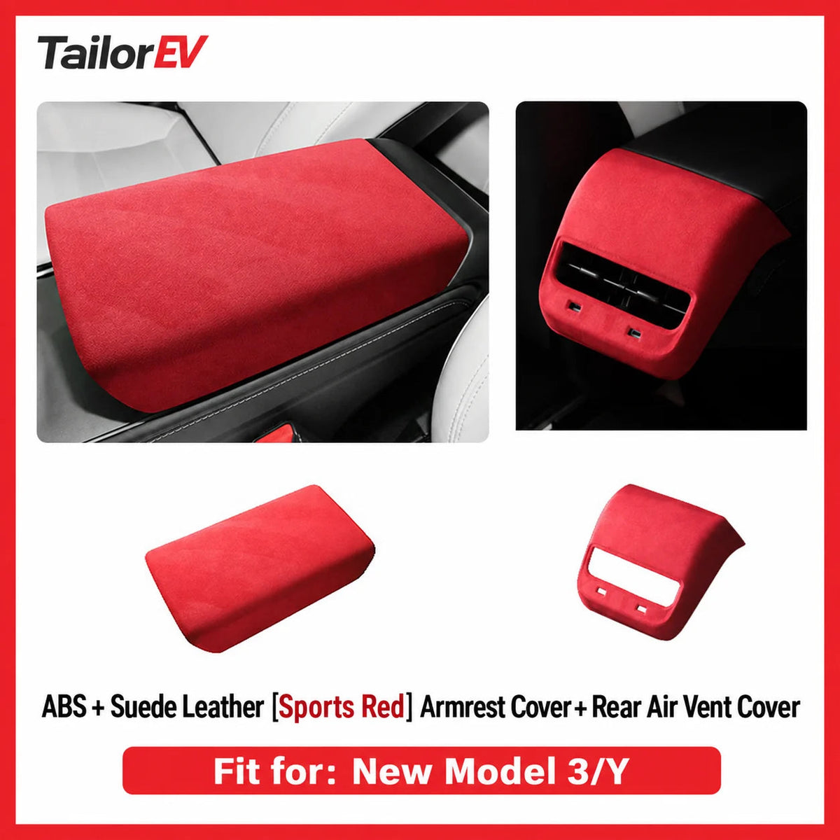 Tesla Suede Interior Protection & Trim Kits — photo 58