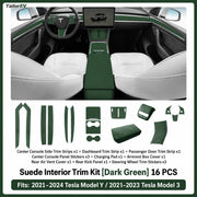 Tesla Suede Interior Protection & Trim Kits
