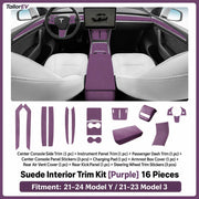 Tesla Suede Interior Protection & Trim Kits