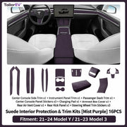 Tesla Suede Interior Protection & Trim Kits