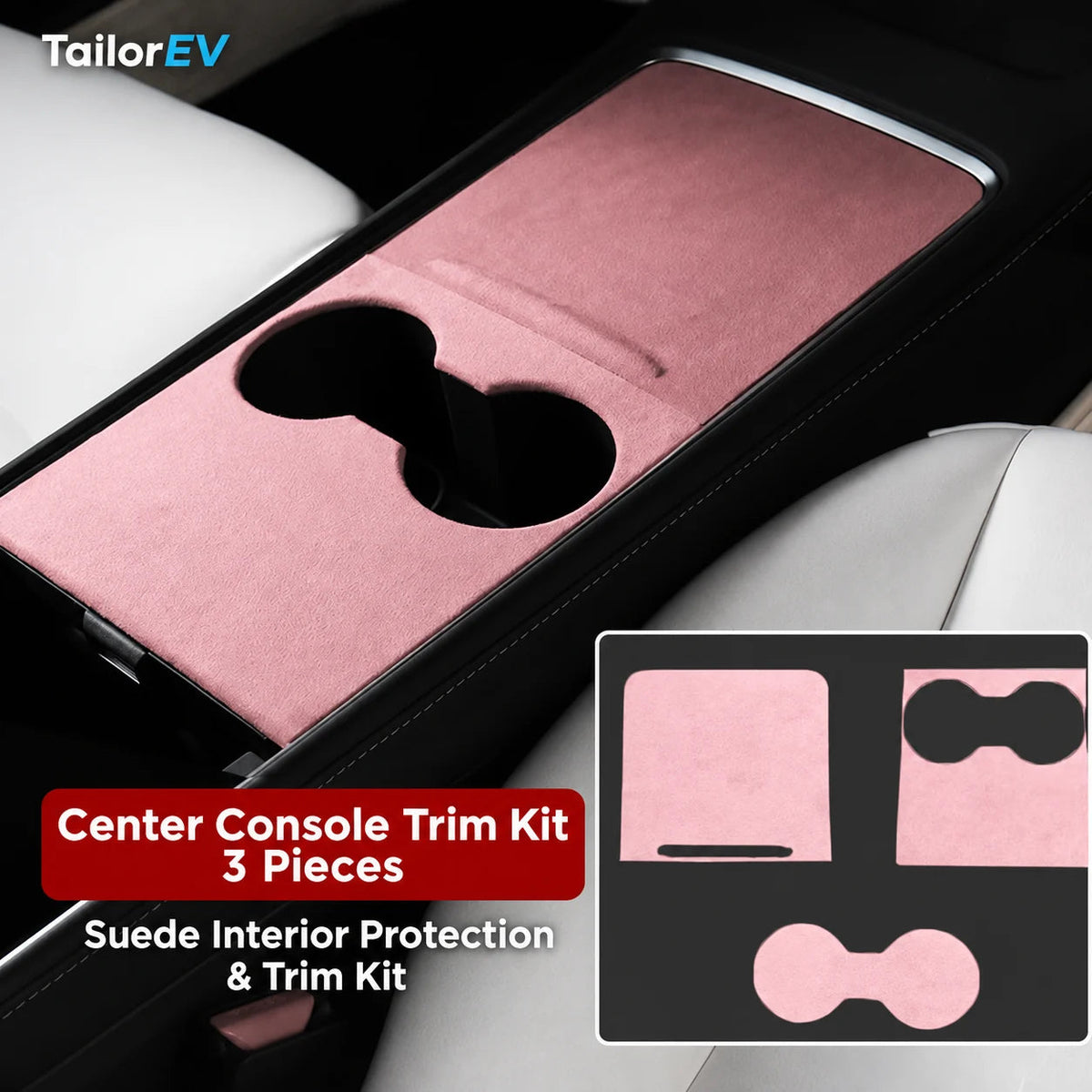Tesla Suede Interior Protection & Trim Kits — photo 86