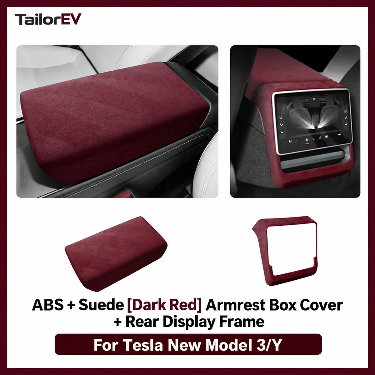 Tesla Suede Interior Protection & Trim Kits — photo 18