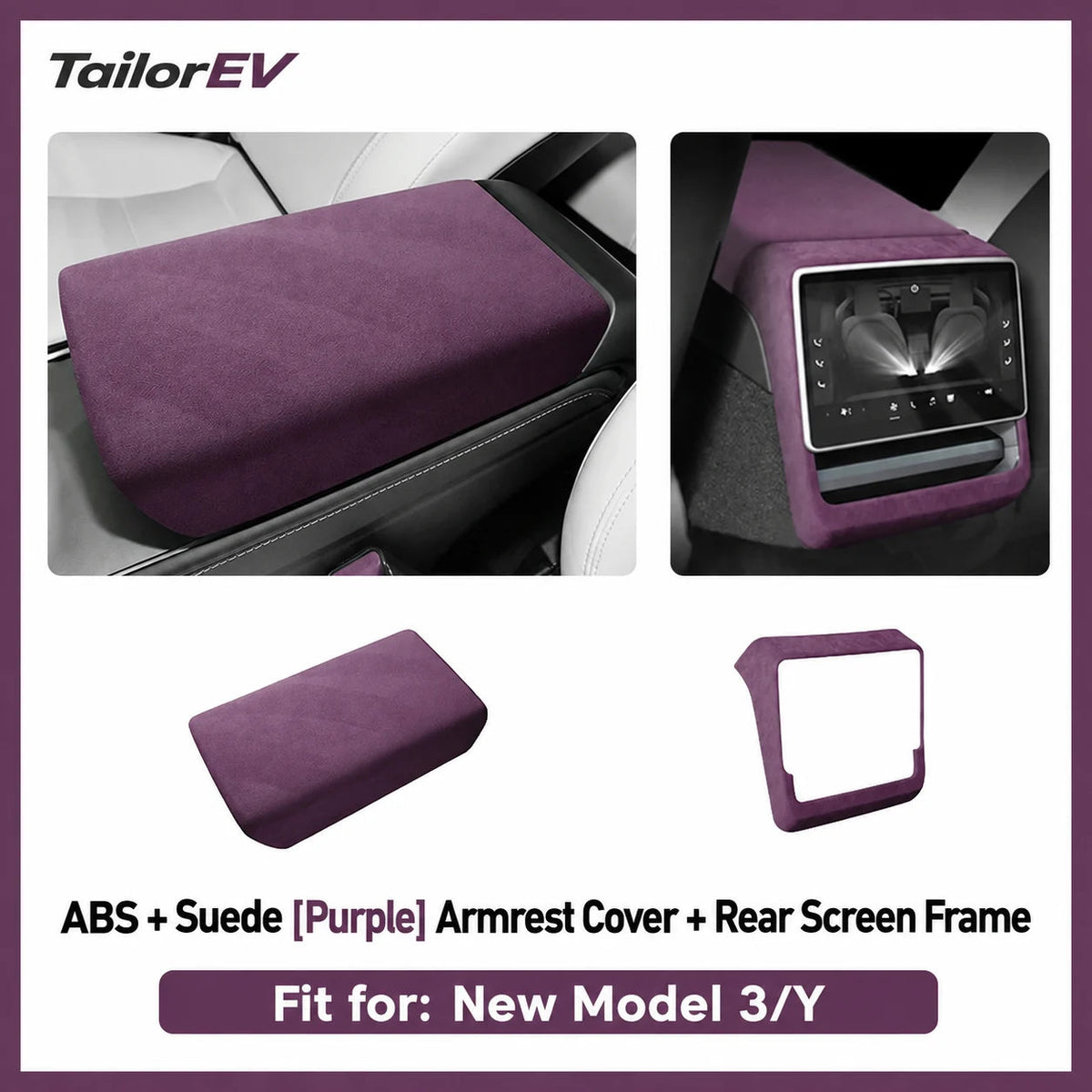 Tesla Suede Interior Protection & Trim Kits — photo 12
