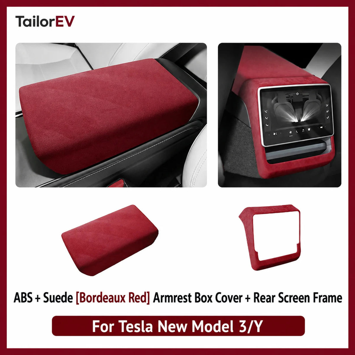 Tesla Suede Interior Protection & Trim Kits — photo 17