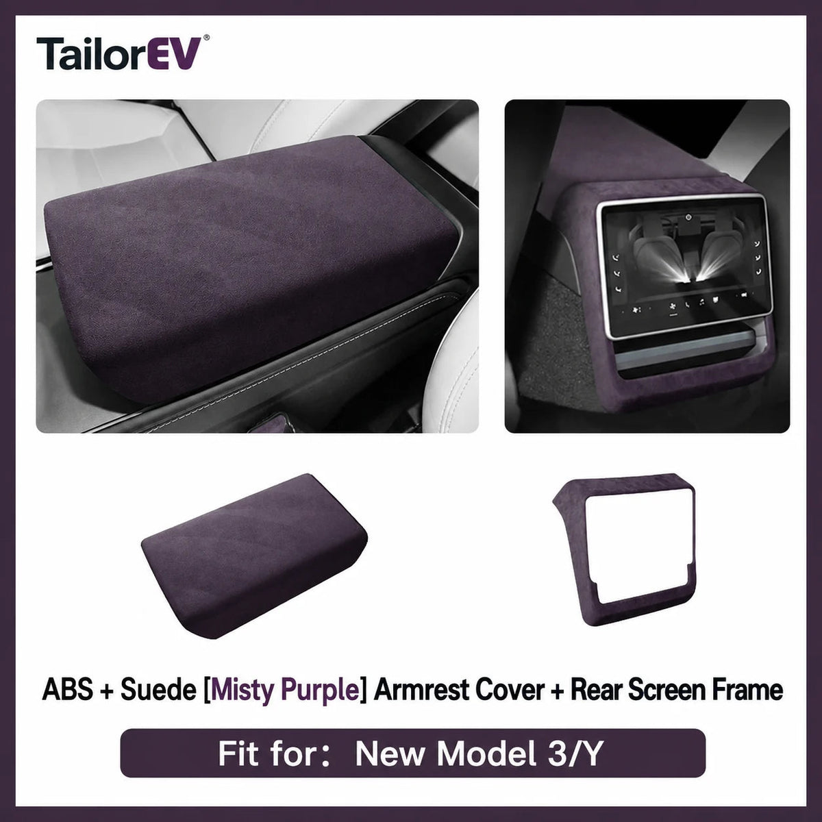 Tesla Suede Interior Protection & Trim Kits — photo 13