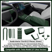 Tesla Suede Interior Protection & Trim Kits