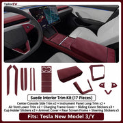 Tesla Suede Interior Protection & Trim Kits
