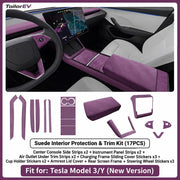 Tesla Suede Interior Protection & Trim Kits