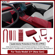 Tesla Suede Interior Protection & Trim Kits
