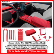 Tesla Suede Interior Protection & Trim Kits