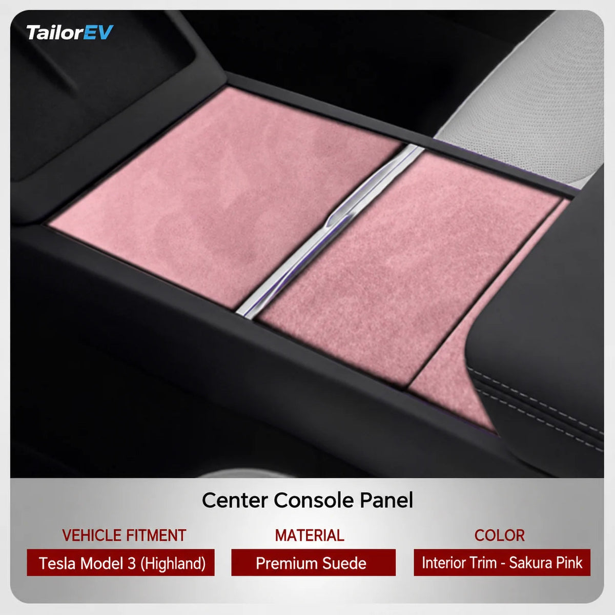 Tesla Suede Interior Protection & Trim Kits — photo 80