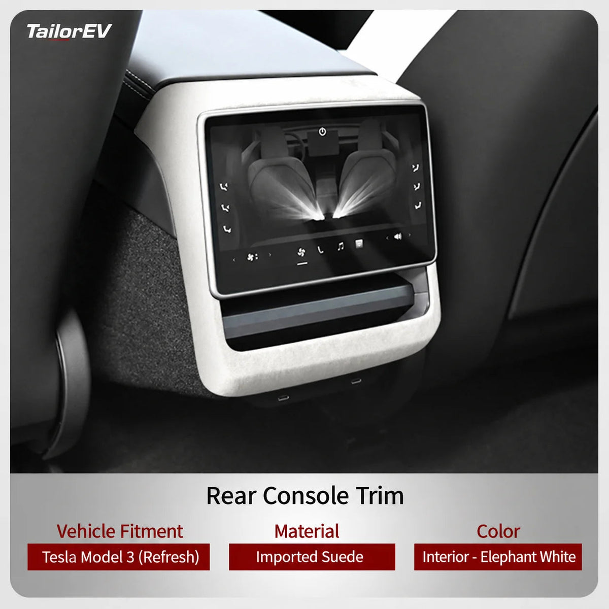 Tesla Suede Interior Protection & Trim Kits — photo 91