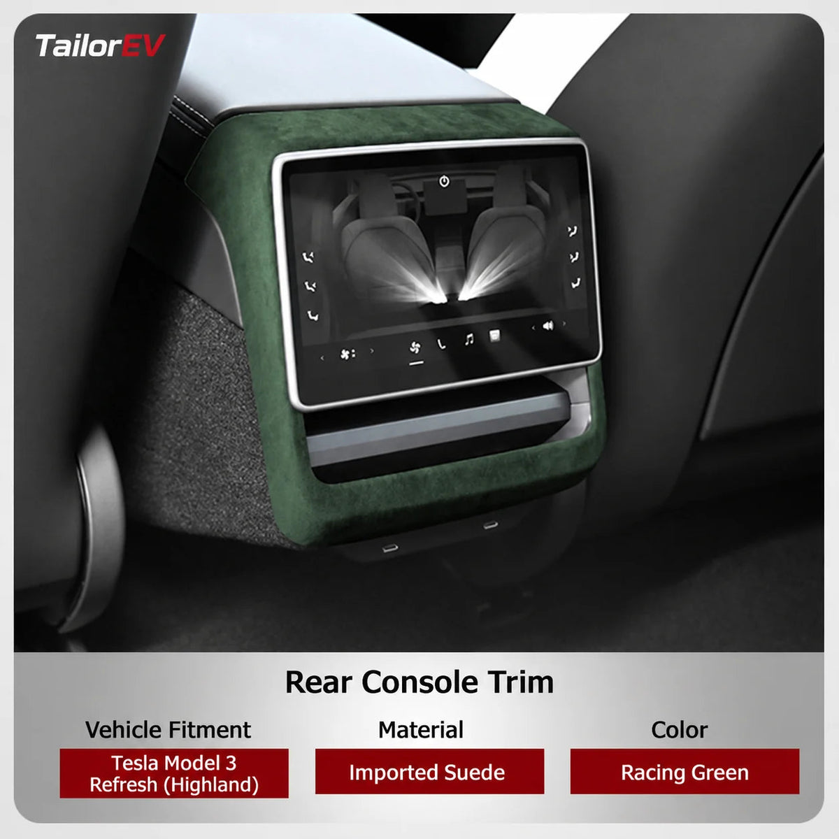 Tesla Suede Interior Protection & Trim Kits — photo 93