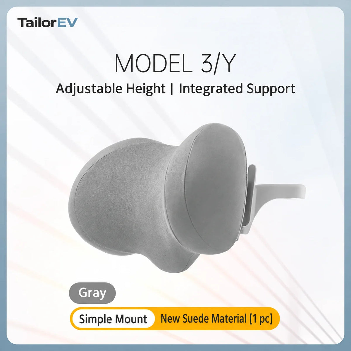 Tesla Ergonomic Headrest & Lumbar Support Cushions — photo 11