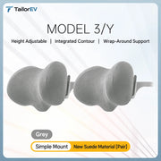 Tesla Ergonomic Headrest & Lumbar Support Cushions
