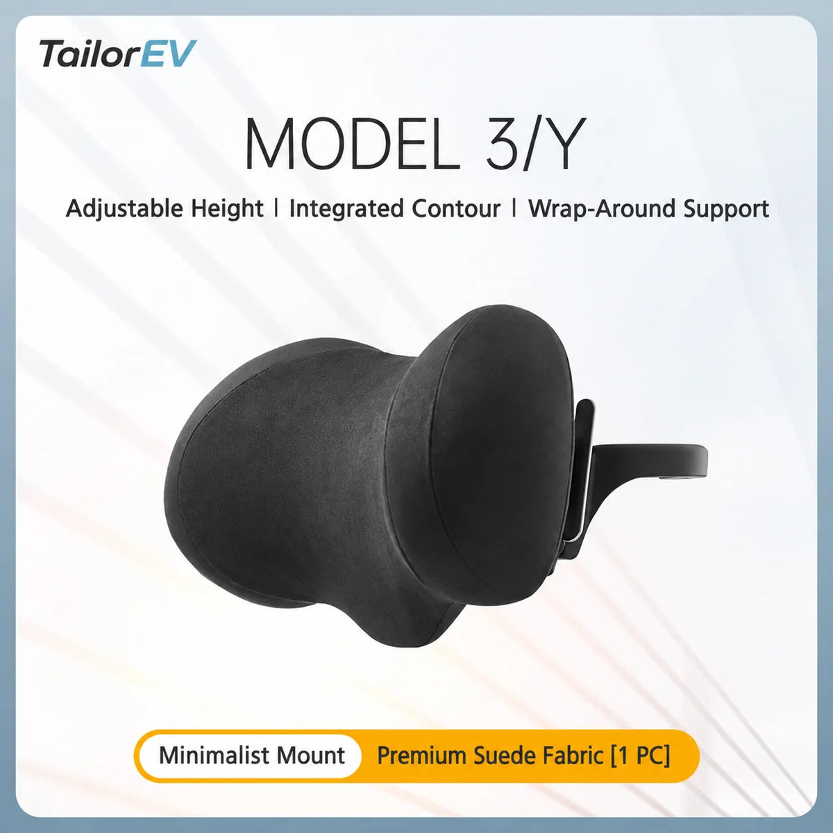 Tesla Ergonomic Headrest & Lumbar Support Cushions — photo 7